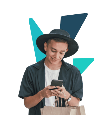 Man with phone