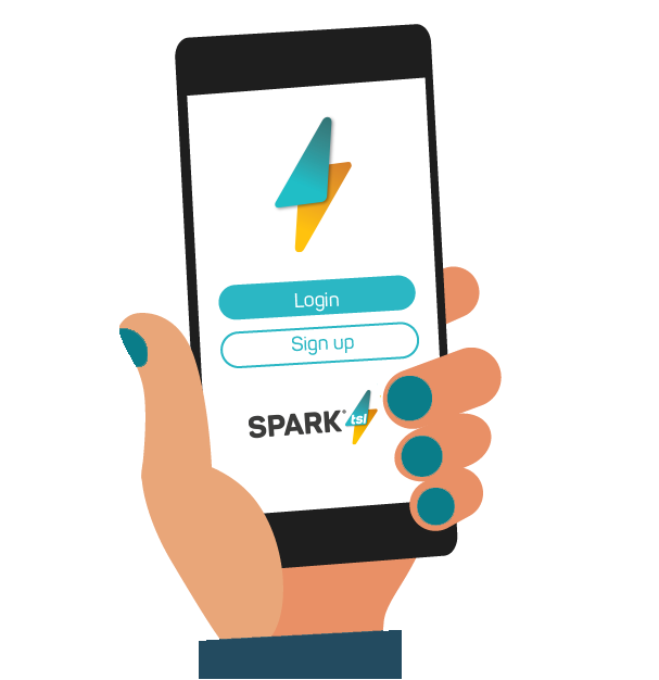 SPARK TSL WiFi Log in Page