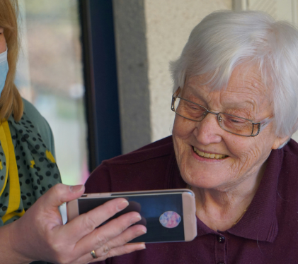 Care home patient