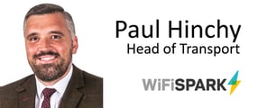WiFi SPARK appoints Paul Hinchy as Head of Transport in-line the company’s continued expansion