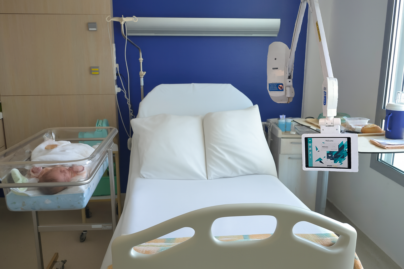 Past, Present and Future of Hospital Bedside Units